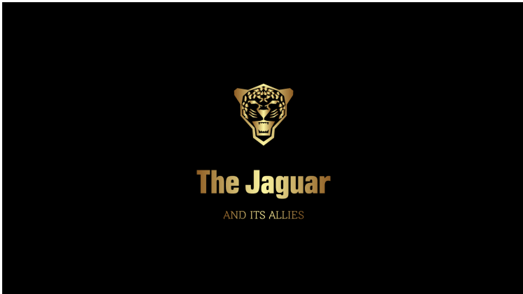 The site logo with a roaring jaguar icon.